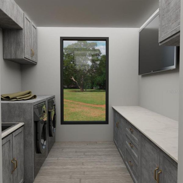 Furnished interior view inside a new home in , Ocala (Image 10).