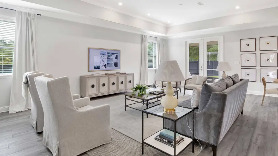 Furnished interior view inside a new home in Golden Gate, Naples (Image 13).