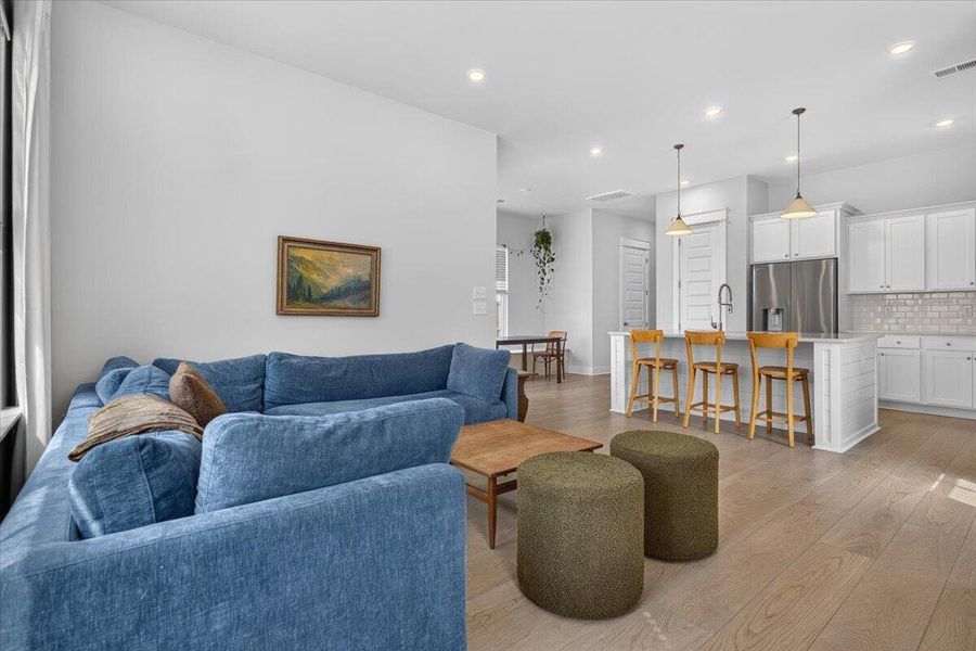 Furnished interior view inside a new home in Carnes Crossroads, Summerville (Image 19).