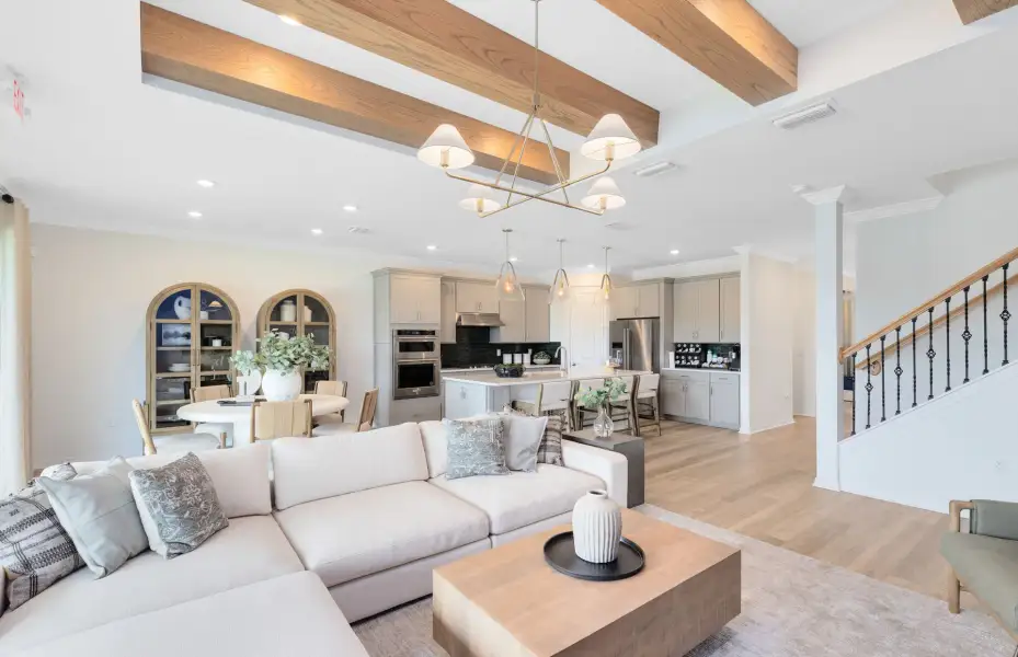 Representative furnished interior of a home built from the Whitestone by Pulte Homes in Highland Pines, Leesburg (Image 8).
