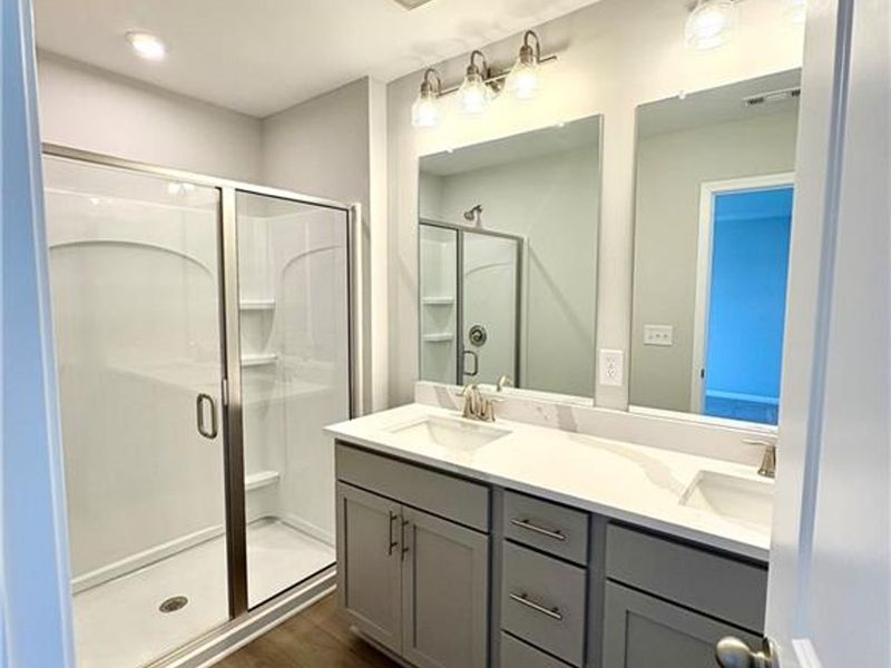 Furnished interior view inside a new home in Stegall Village, Cartersville (Image 8).