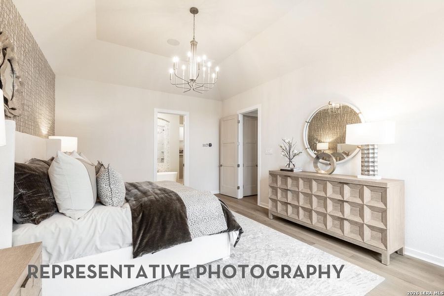 Furnished interior view inside a new home in Esperanza, Boerne (Image 17).