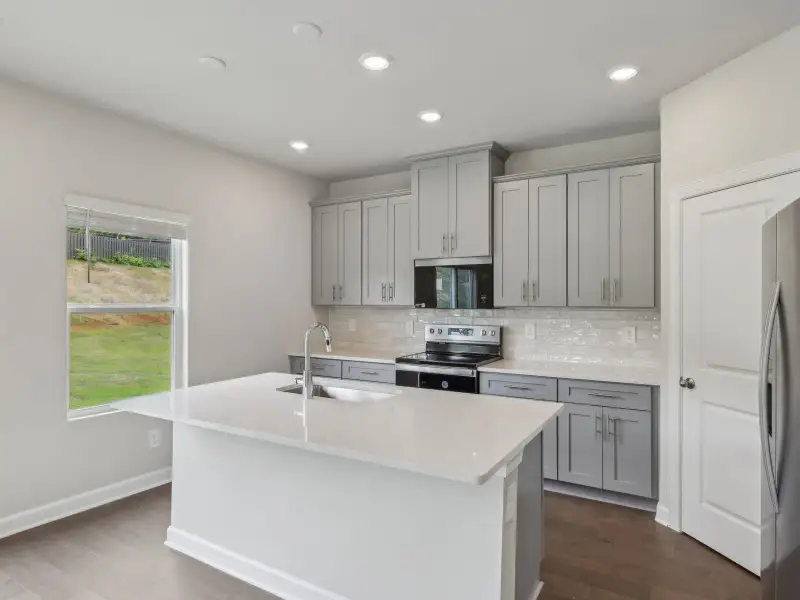 Furnished interior view inside a new home in Nelson's Creek, Mocksville (Image 4).