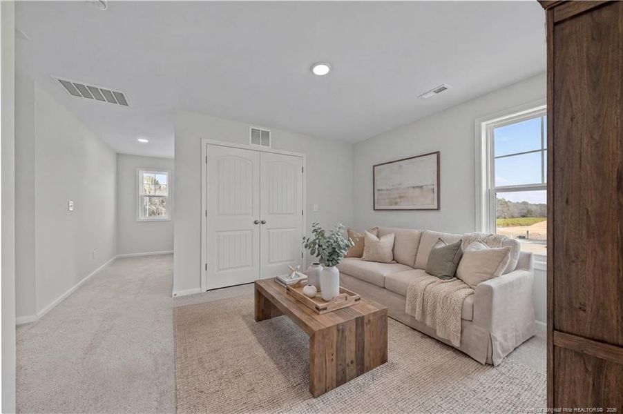 Loft/Bonus Virtually Staged
