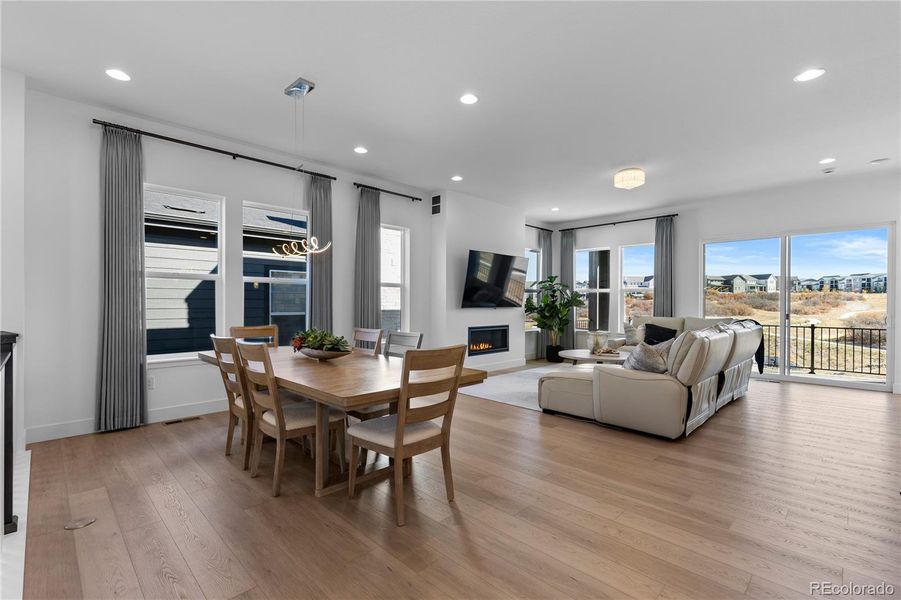 Furnished interior view inside a new home in , Castle Pines (Image 29). Furnished interior view inside a new home in , Castle Pines (Image 29).