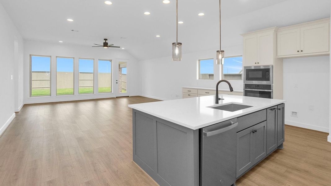 Furnished interior view inside a new home in Revera, Richmond (Image 5).