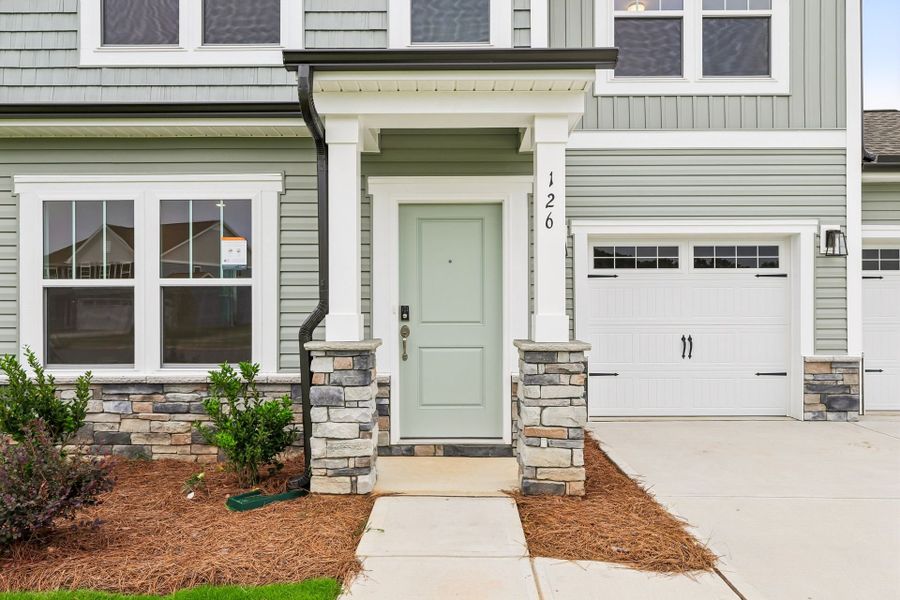Exterior details and patio area of a home in Morrow Brook, Albemarle (Image 1). Exterior details and patio area of a home in Morrow Brook, Albemarle (Image 1).