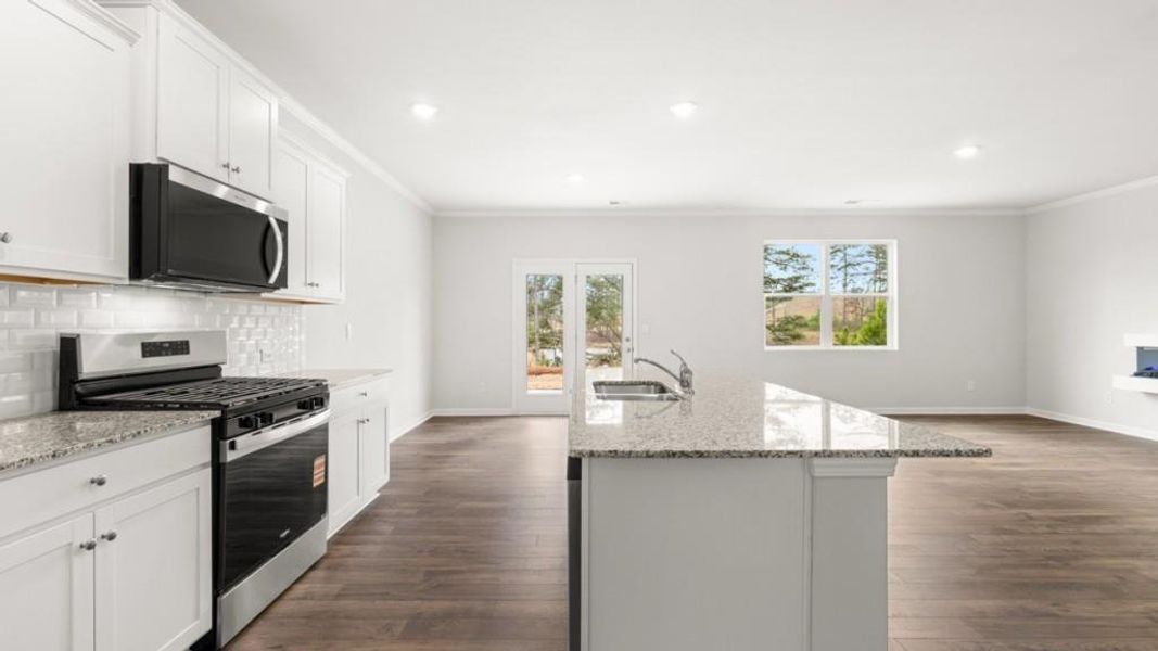 Furnished interior view inside a new home in Thompson Ridge, Dallas (Image 6).