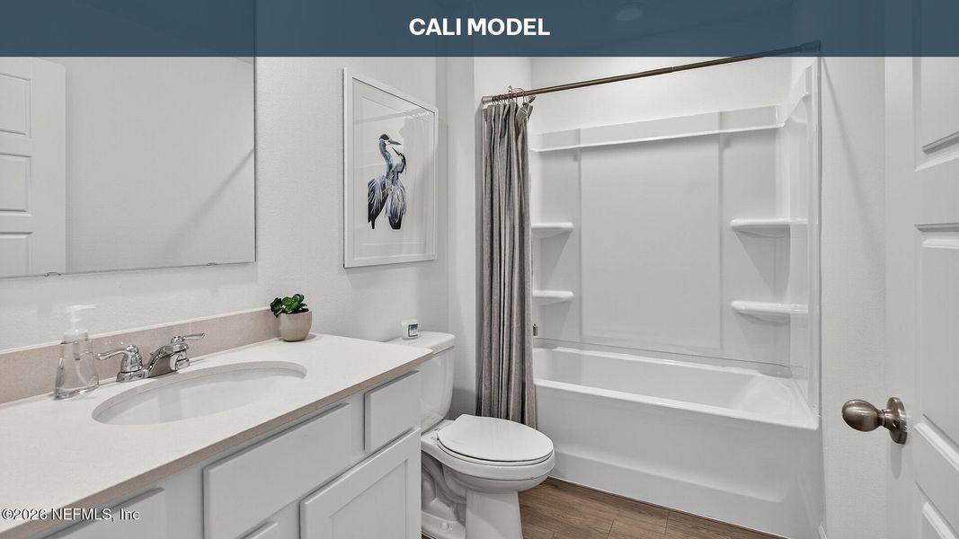 Furnished interior view inside a new home in , Palm Coast (Image 23).