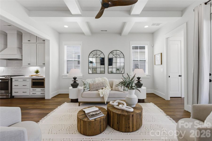 Furnished interior view inside a new home in , Fort Mill (Image 30).