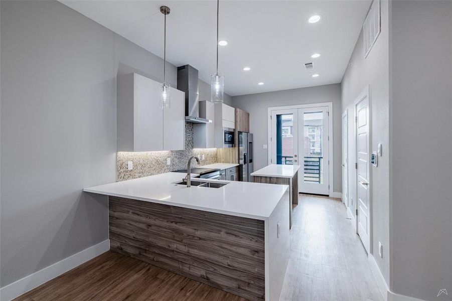 Furnished interior view inside a new home in , Fort Worth (Image 11). Furnished interior view inside a new home in , Fort Worth (Image 11).