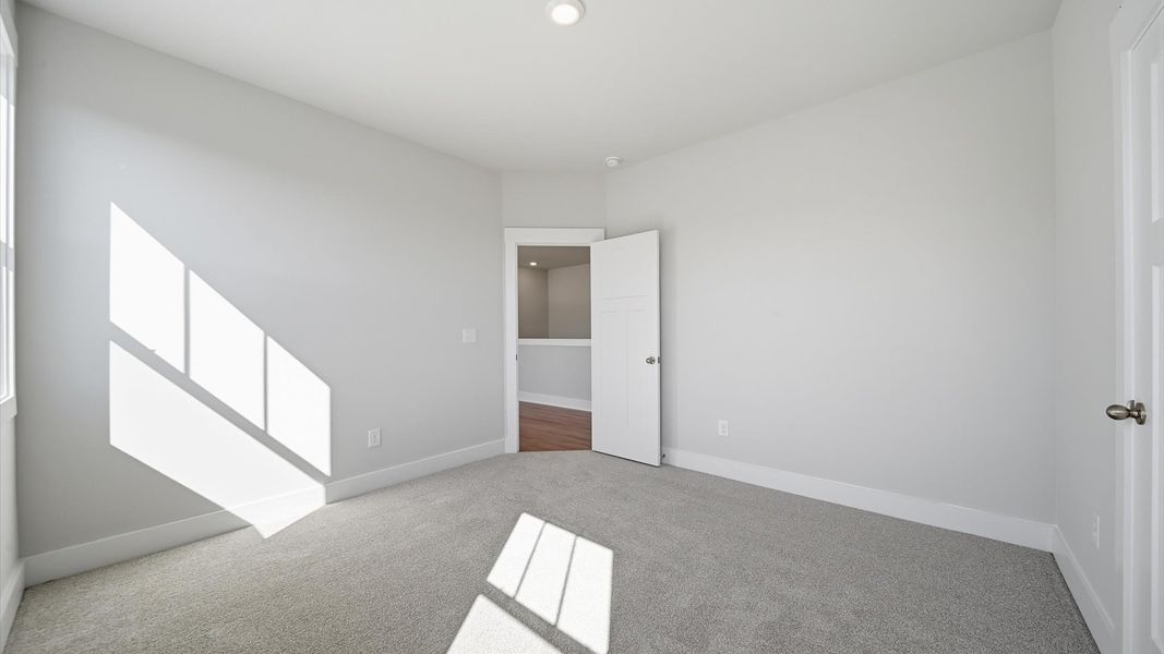Furnished interior view inside a new home in Kayfield at Midway, Anderson (Image 28). Furnished interior view inside a new home in Kayfield at Midway, Anderson (Image 28).