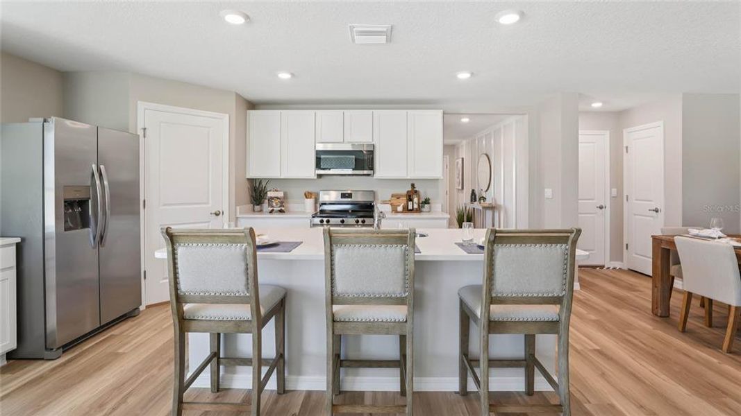 Furnished interior view inside a new home in McGinley Landing, Ocala (Image 12). Furnished interior view inside a new home in McGinley Landing, Ocala (Image 12).