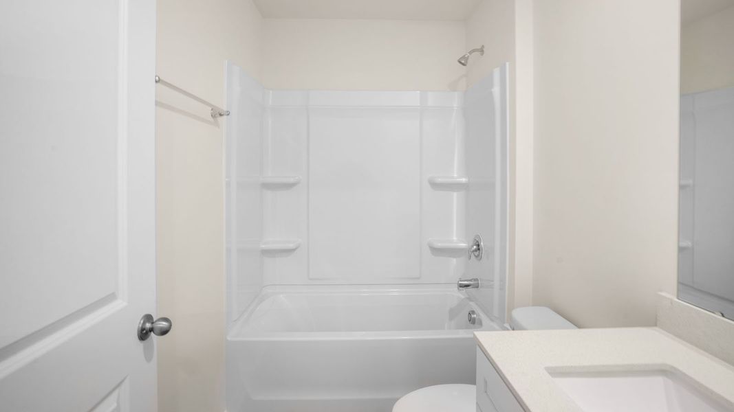 Furnished interior view inside a new home in Thornton Townes, Raleigh (Image 35).