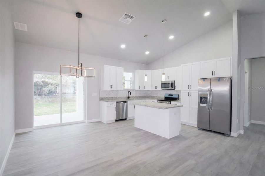 Furnished interior view inside a new home in , Sebring (Image 9).
