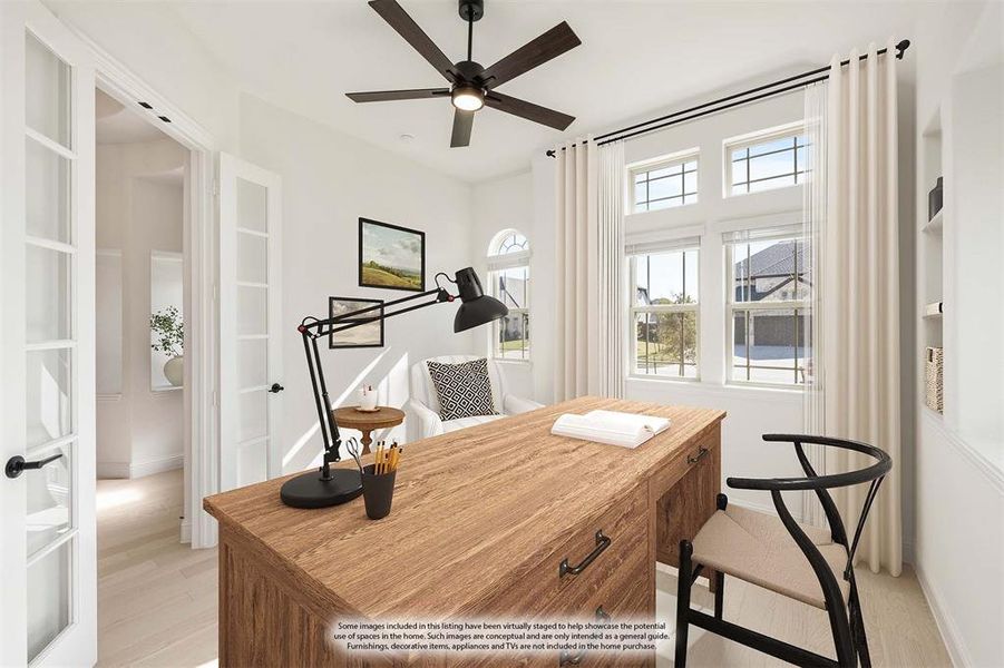 Furnished interior view inside a new home in Somerset Classic 70s & 80s, Mansfield (Image 16).