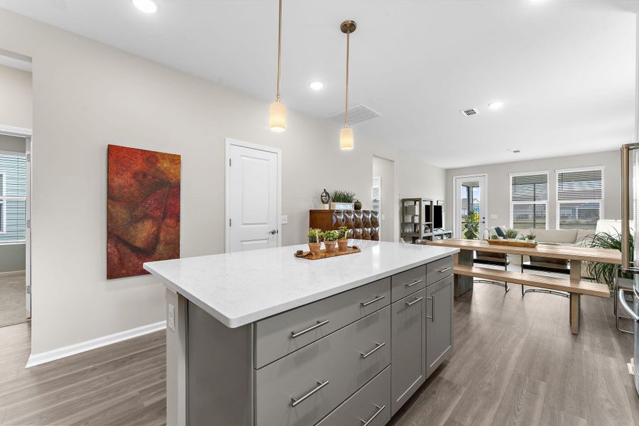 Furnished interior view inside a new home in , Summerville (Image 33).