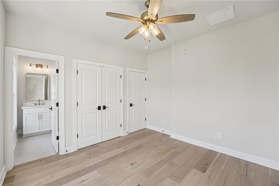 Spacious, unfurnished interior of a new home in Towns on Thompson, Alpharetta (Image 32).