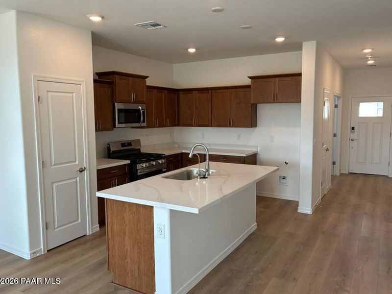 Furnished interior view inside a new home in South Ranch Destination Collection, Prescott (Image 4).