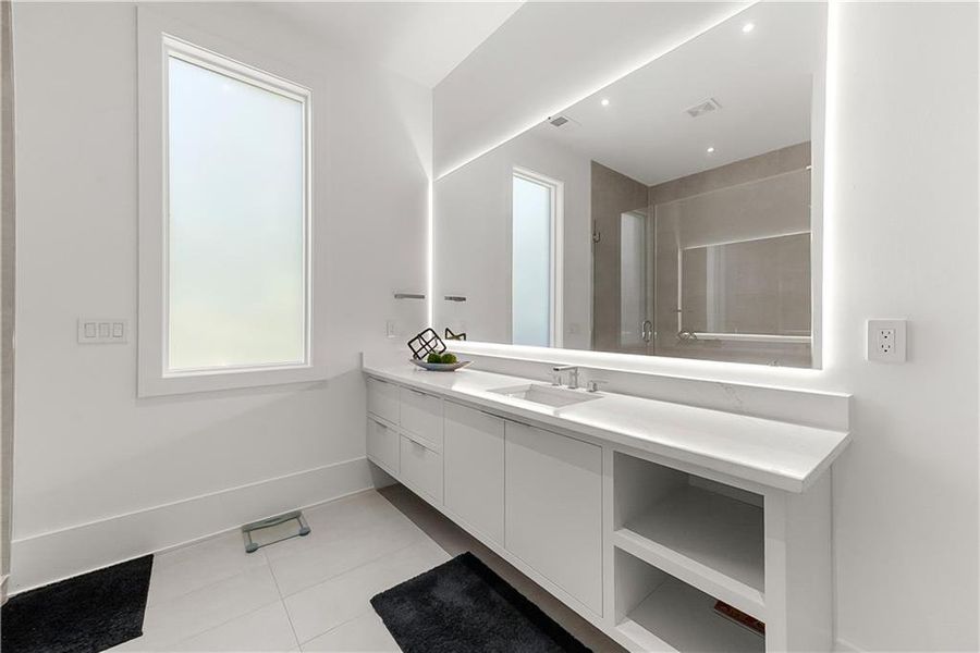 Furnished interior view inside a new home in , Brookhaven (Image 34).