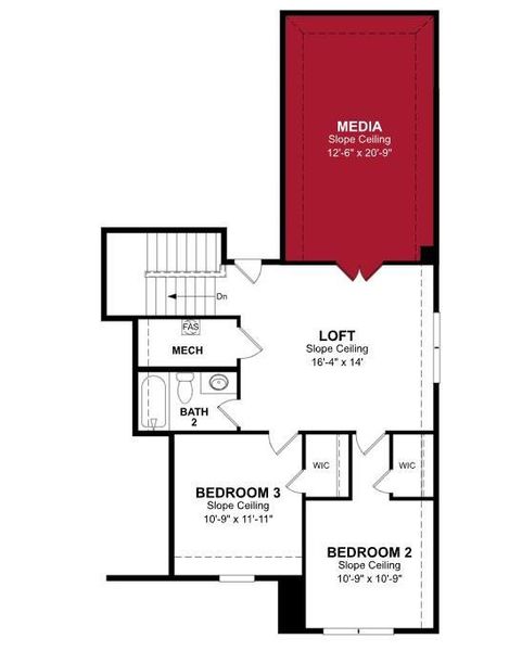 Beazer Homes Woodcreek Avalon Floorplan.