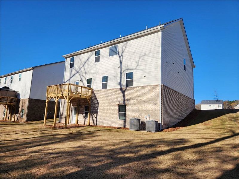 Exterior details and patio area of a home in Southern Hills, McDonough (Image 3). Exterior details and patio area of a home in Southern Hills, McDonough (Image 3).