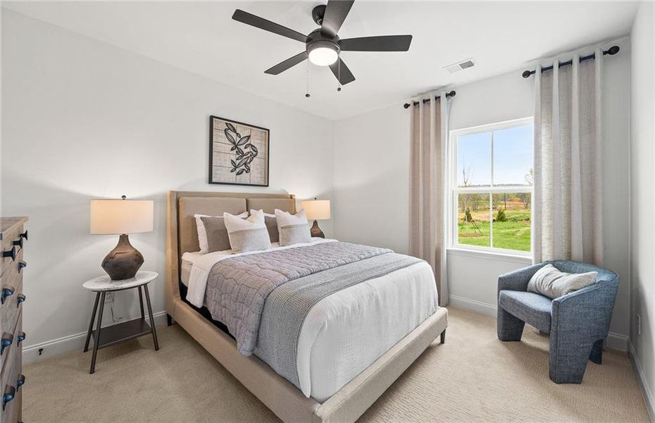 Furnished interior view inside a new home in Berkeley Mill, Cumming (Image 12).