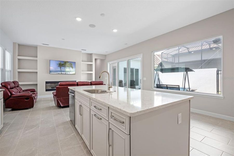 Furnished interior view inside a new home in Hampton Green at Providence, Davenport (Image 26).