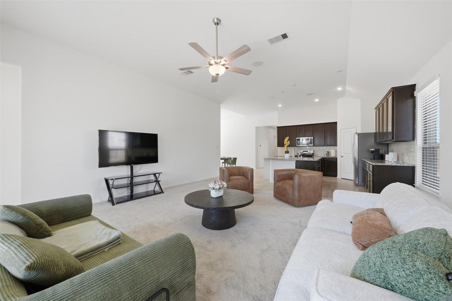Furnished interior view inside a new home in Candela, Richmond (Image 9). Furnished interior view inside a new home in Candela, Richmond (Image 9).