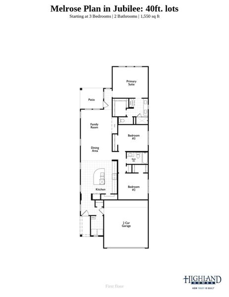 2D floor plan layout of this home in Jubilee, Hockley, TX (Image 5). 2D floor plan layout of this home in Jubilee, Hockley, TX (Image 5).