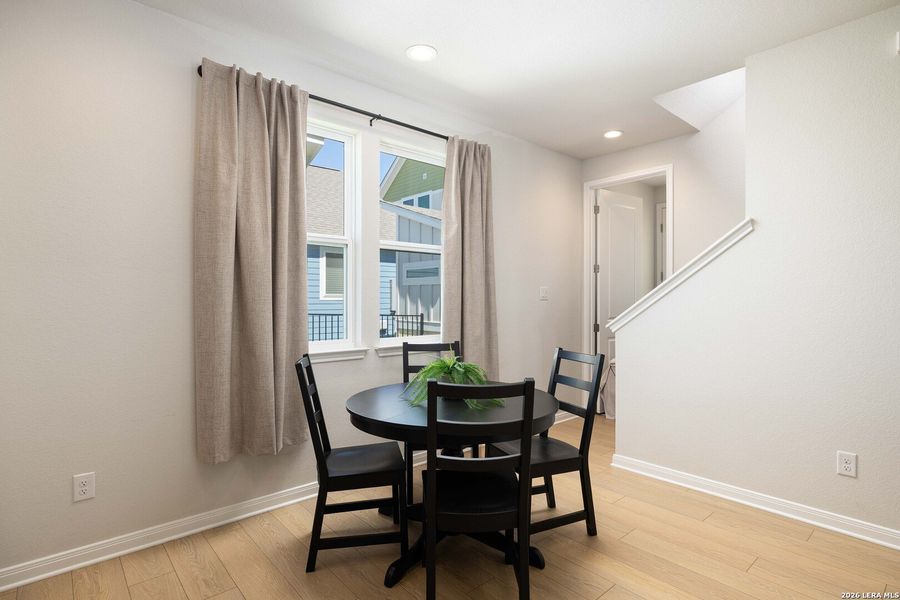 Furnished interior view inside a new home in , New Braunfels (Image 10).