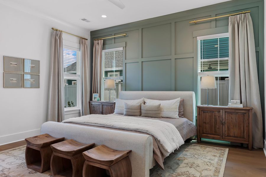 Furnished interior view inside a new home in , Summerville (Image 27).