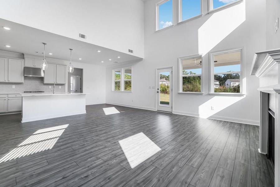 Spacious, unfurnished interior of a new home in Kennison Creek, Cumming (Image 27). Spacious, unfurnished interior of a new home in Kennison Creek, Cumming (Image 27).