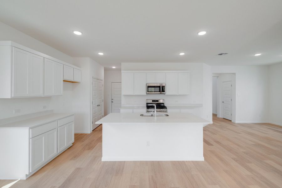 Furnished interior view inside a new home in Trinity Ranch, Elgin (Image 7).
