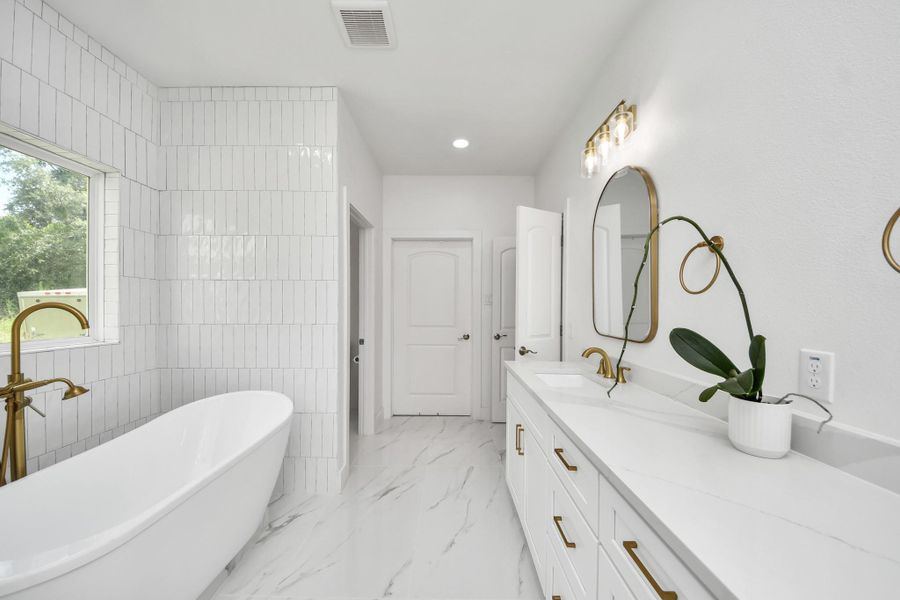 Furnished interior view inside a new home in , Willis (Image 17). Furnished interior view inside a new home in , Willis (Image 17).