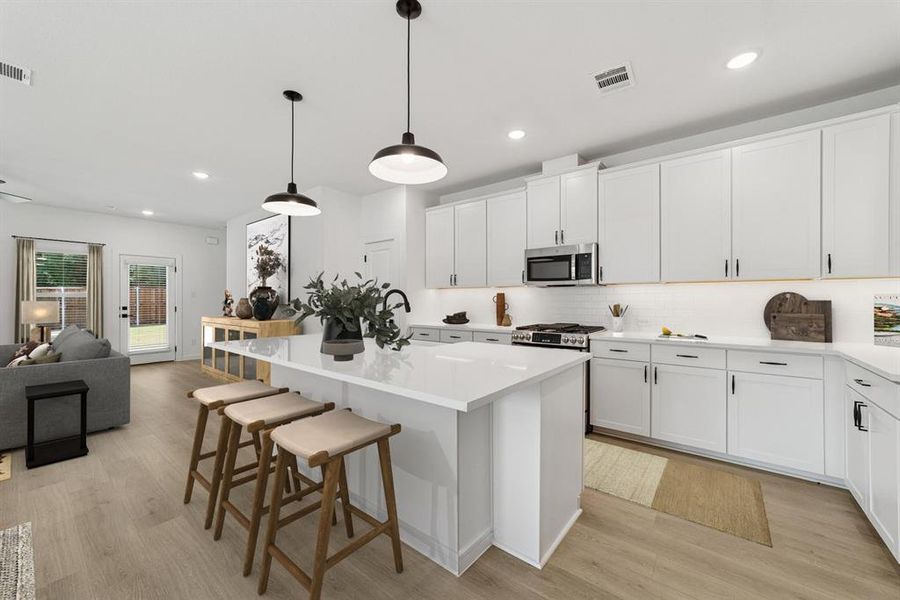 Furnished interior view inside a new home in Aspire at Noble Ridge, Howe (Image 16). Furnished interior view inside a new home in Aspire at Noble Ridge, Howe (Image 16).