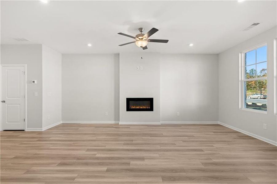 Spacious, unfurnished interior of a new home in Stegall Village, Emerson (Image 25). Spacious, unfurnished interior of a new home in Stegall Village, Emerson (Image 25).