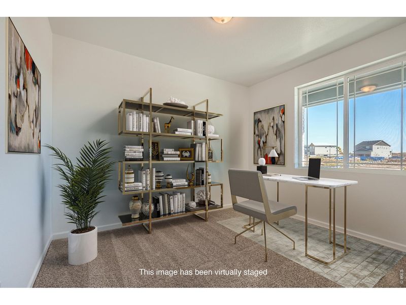 Furnished interior view inside a new home in Country Club Reserve, Fort Collins (Image 6).
