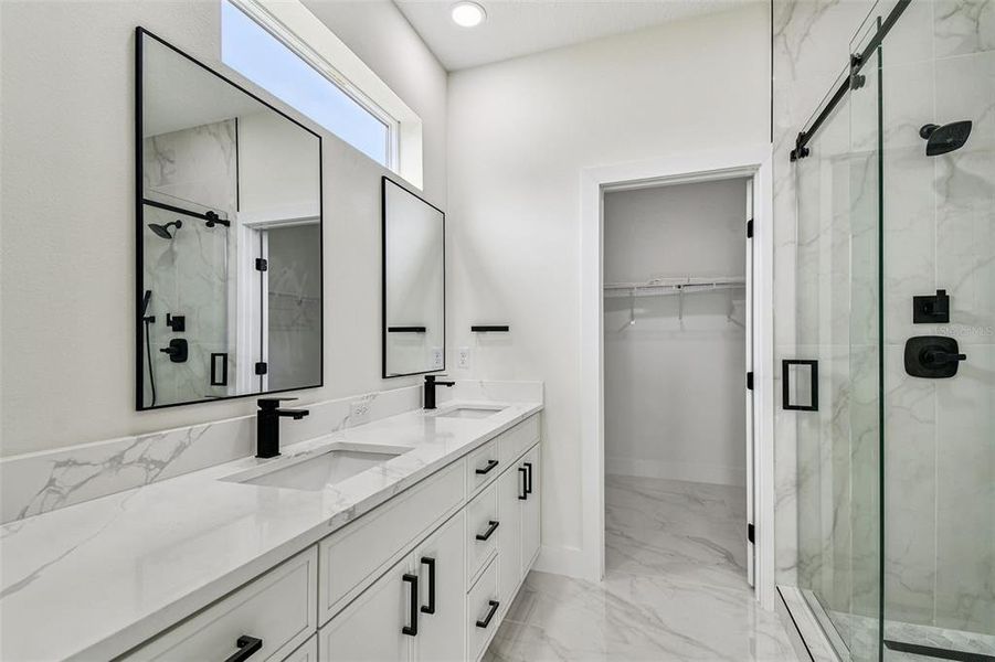 Furnished interior view inside a new home in , Tampa (Image 16).