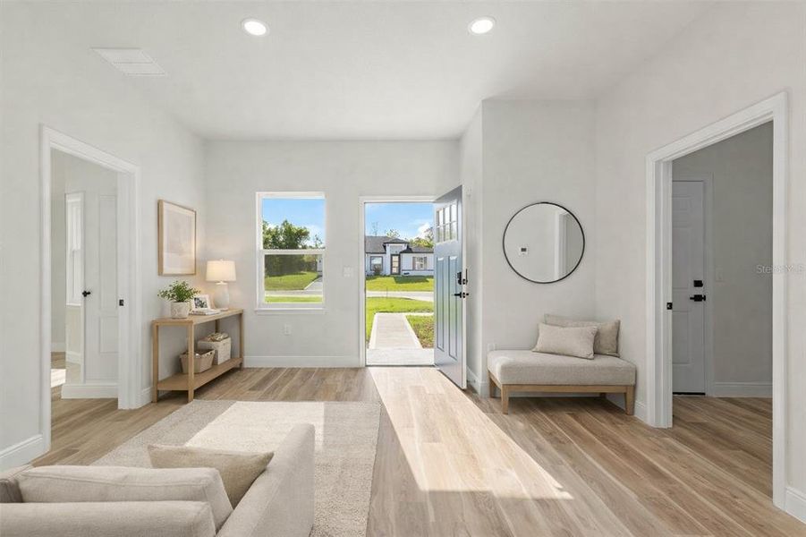 Furnished interior view inside a new home in , Ocala (Image 4).