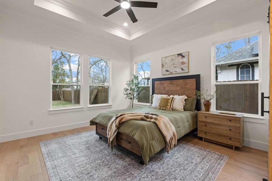 Furnished interior view inside a new home in , Dallas (Image 15).