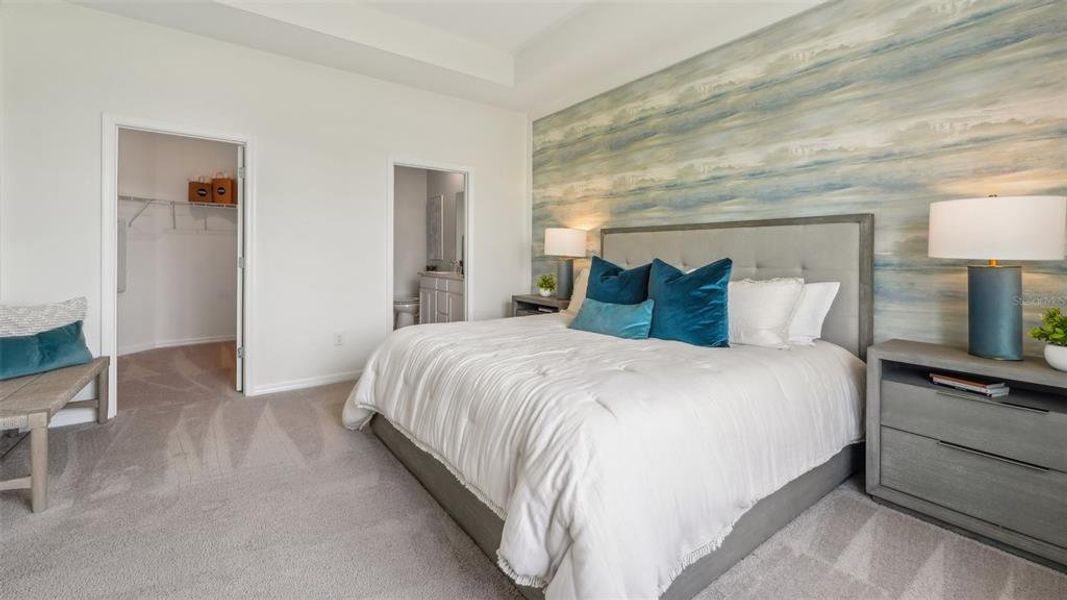 Furnished interior view inside a new home in Mirada, San Antonio (Image 13).