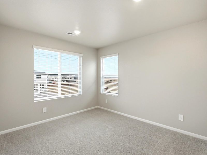 Spacious, unfurnished interior of a new home in Poudre Heights: The Lakes Collection, Windsor (Image 18).