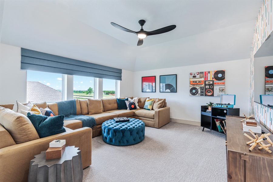 Representative furnished interior of a home built from the The Cartwell by David Weekley Homes in South Brook, Leander (Image 4). Representative furnished interior of a home built from the The Cartwell by David Weekley Homes in South Brook, Leander (Image 4).