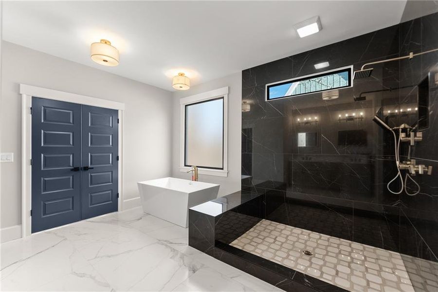 Furnished interior view inside a new home in , Dahlonega (Image 41).