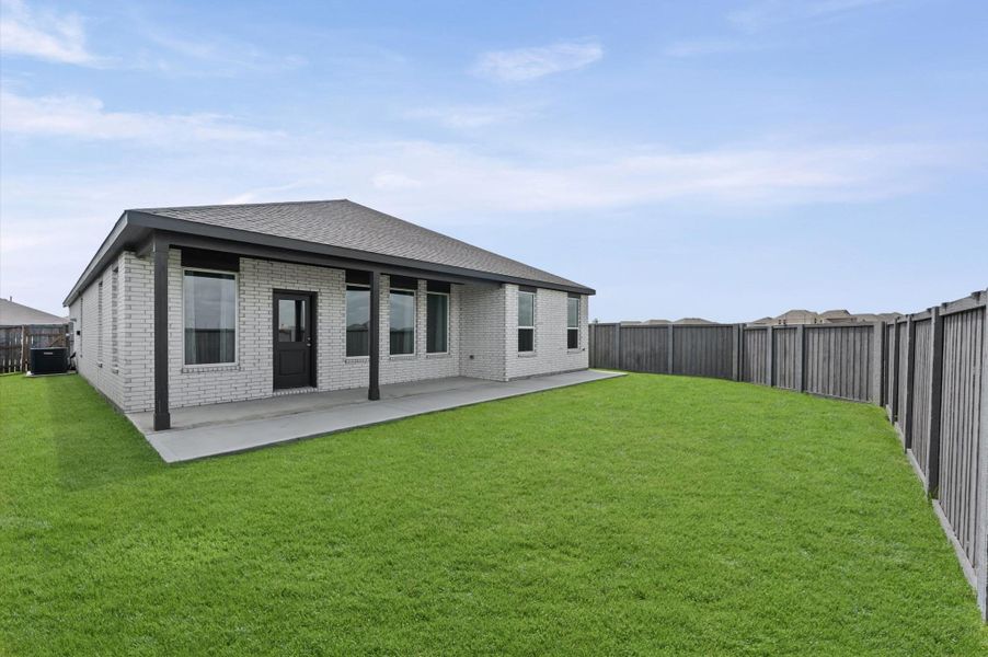 Exterior details and patio area of a home in The Grand Prairie, Hockley (Image 23).