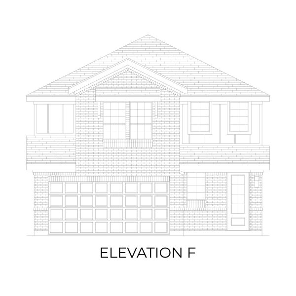 Representative rendering of the exterior for the Harrison F by First Texas Homes (Image 15). Representative rendering of the exterior for the Harrison F by First Texas Homes (Image 15).