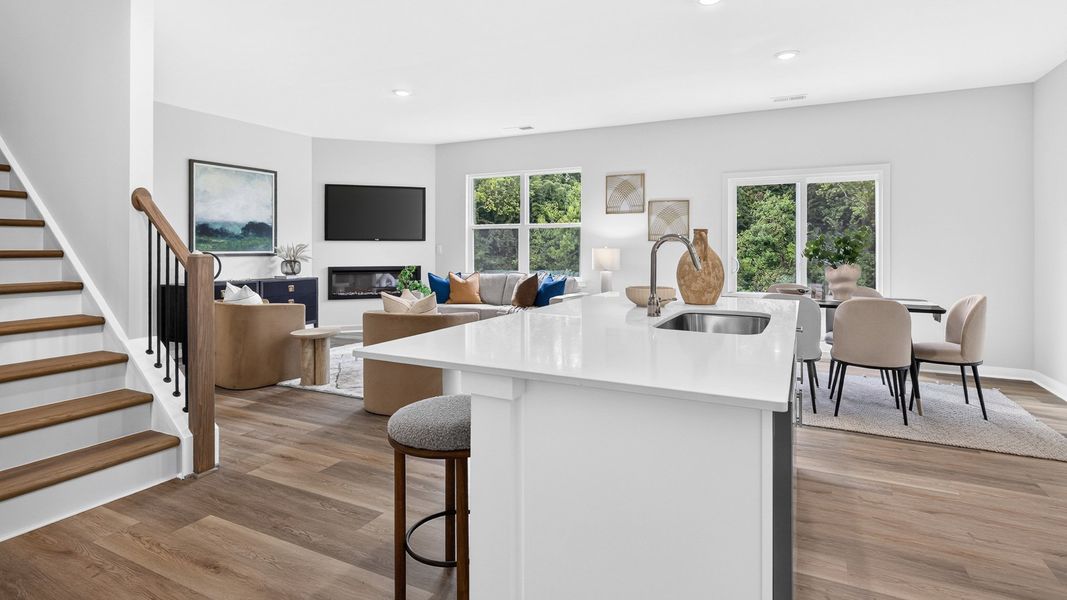 Furnished interior view inside a new home in Laurelbrook, Sherrills Ford (Image 6).