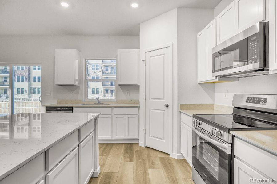 Furnished interior view inside a new home in Ledge Rock, Johnstown (Image 5). Furnished interior view inside a new home in Ledge Rock, Johnstown (Image 5).