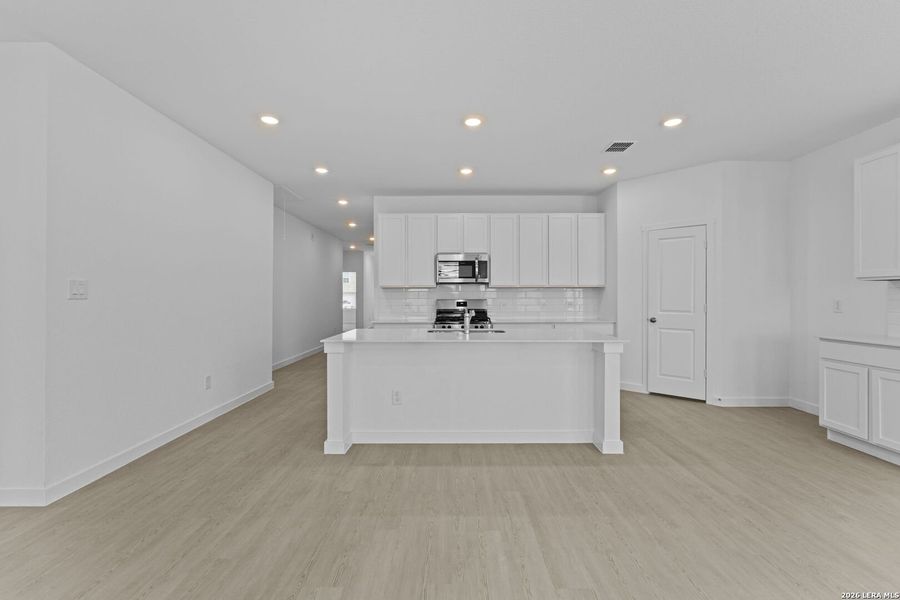 Furnished interior view inside a new home in Hightop Ridge, Converse (Image 7).